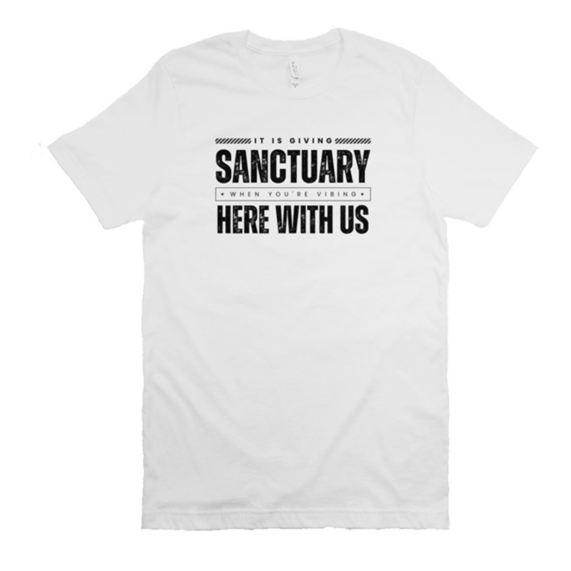 Trillsong Giving Sanctuary Tee White