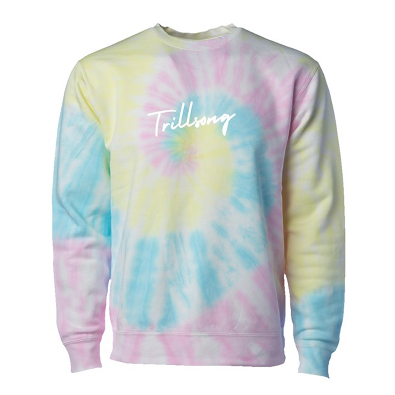 Trillsong Tie Die Sunset Crewneck