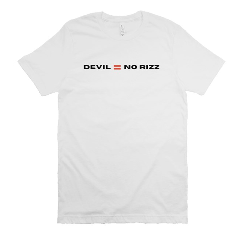 Trillsong No Rizz Tee White