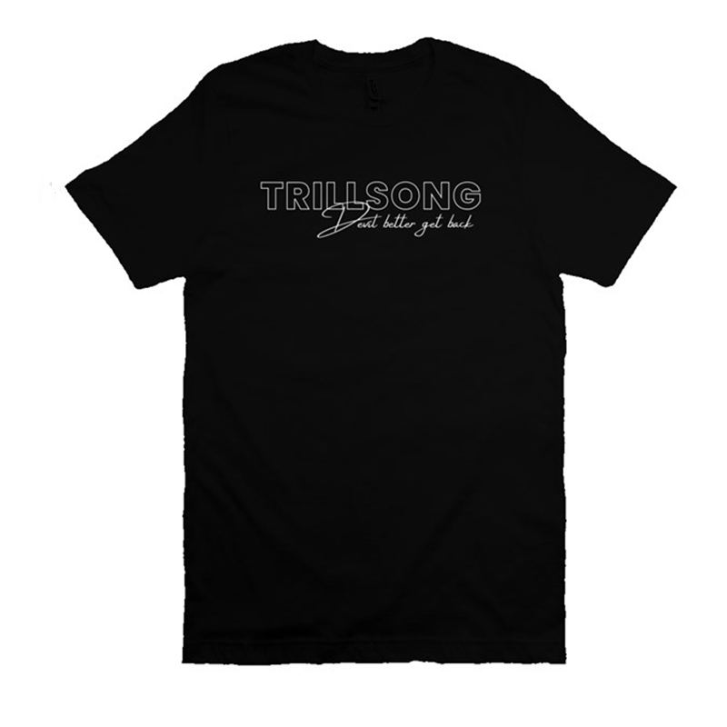 Trillsong Devil Better Get Back Tee Black