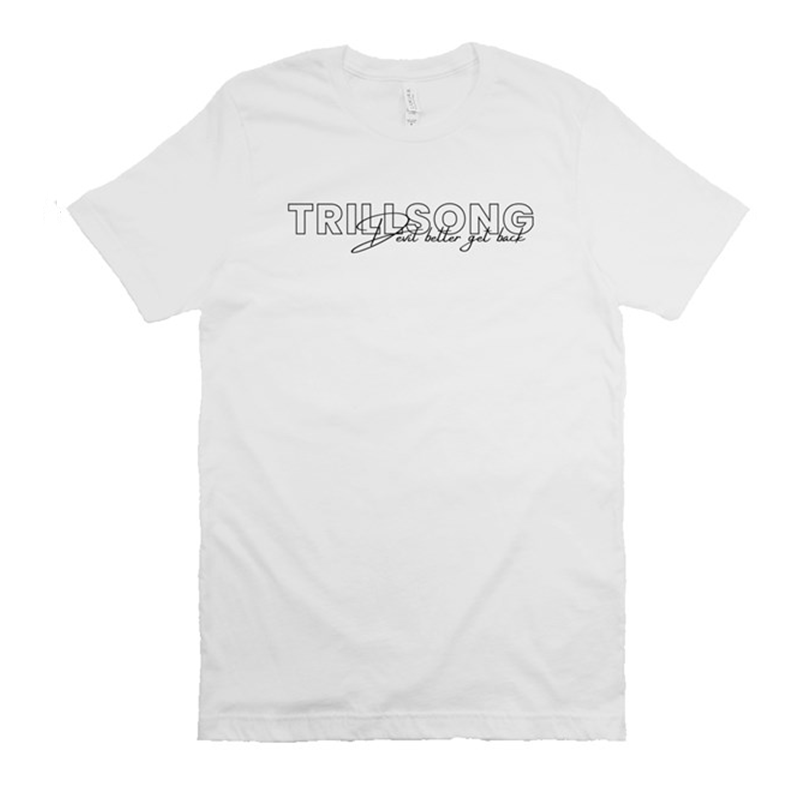 Trillsong Devil Better Get Back Tee White